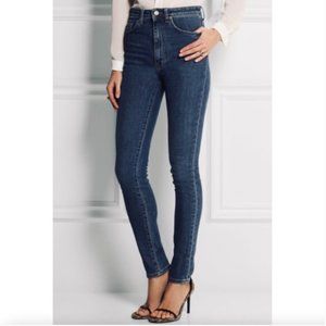Saint Laurent Jeans. High waist skinny. D04 W/sk-hw  size 28